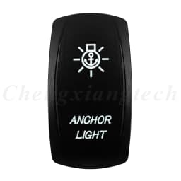 Marine 12V 24V White Led On Off Rocker Switch 5Pin SPST Momentary Switch DPDT ON OFF ON 3-Way for Car Boat Carling 4X4 Narva