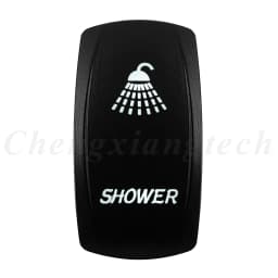 Marine 12V 24V White Led On Off Rocker Switch 5Pin SPST Momentary Switch DPDT ON OFF ON 3-Way for Car Boat Carling 4X4 Narva