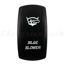 Marine 12V 24V White Led On Off Rocker Switch 5Pin SPST Momentary Switch DPDT ON OFF ON 3-Way for Car Boat Carling 4X4 Narva