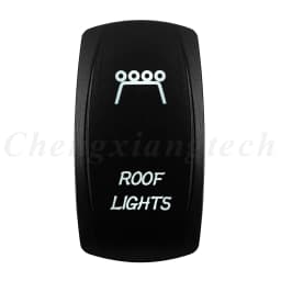 Marine 12V 24V White Led On Off Rocker Switch 5Pin SPST Momentary Switch DPDT ON OFF ON 3-Way for Car Boat Carling 4X4 Narva