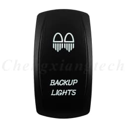 Marine 12V 24V White Led On Off Rocker Switch 5Pin SPST Momentary Switch DPDT ON OFF ON 3-Way for Car Boat Carling 4X4 Narva