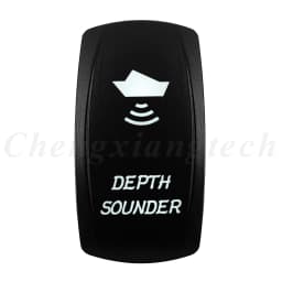 Marine 12V 24V White Led On Off Rocker Switch 5Pin SPST Momentary Switch DPDT ON OFF ON 3-Way for Car Boat Carling 4X4 Narva