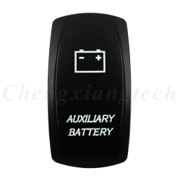 Marine 12V 24V White Led On Off Rocker Switch 5Pin SPST Momentary Switch DPDT ON OFF ON 3-Way for Car Boat Carling 4X4 Narva