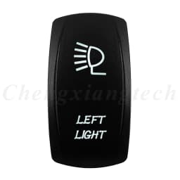 Marine 12V 24V White Led On Off Rocker Switch 5Pin SPST Momentary Switch DPDT ON OFF ON 3-Way for Car Boat Carling 4X4 Narva