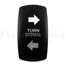 Marine 12V 24V White Led On Off Rocker Switch 5Pin SPST Momentary Switch DPDT ON OFF ON 3-Way for Car Boat Carling 4X4 Narva
