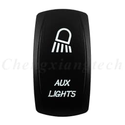 Marine 12V 24V White Led On Off Rocker Switch 5Pin SPST Momentary Switch DPDT ON OFF ON 3-Way for Car Boat Carling 4X4 Narva