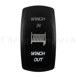Marine 12V 24V White Led On Off Rocker Switch 5Pin SPST Momentary Switch DPDT ON OFF ON 3-Way for Car Boat Carling 4X4 Narva