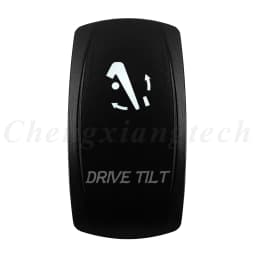 Marine 12V 24V White Led On Off Rocker Switch 5Pin SPST Momentary Switch DPDT ON OFF ON 3-Way for Car Boat Carling 4X4 Narva