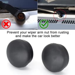 2X Car Front Windshield Wiper Arm Nut Cap Bolt Cover For VW Passat Golf Polo Jetta Tiguan Transporter Beetle Caddy Corrado Fusca