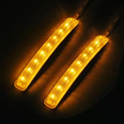 12V Car Rear View Mirror Lights Turn Signal Lamps LED Strips Indicator Side Marker Lateral Off Road 4x4 Automotive Accessories