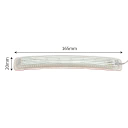 12V Car Rear View Mirror Lights Turn Signal Lamps LED Strips Indicator Side Marker Lateral Off Road 4x4 Automotive Accessories