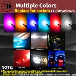 2x LED Parking Light Bulb W5W T10 Canbus For Mercedes Benz W211 W212 A207 C207 S211 S212 W220 W221 C216 W163 W164 W166 W251 E S