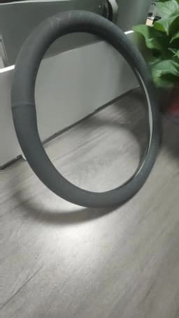 38cm Suede Leather Car Steering Wheel Cover Wear-Resistant For BMW E90 F01 F06 F10 F15 F16 F20 F21 F25 F26 F30 F32 F82 M3 G20 X5