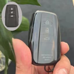 Tpu Car Key Cover for Toyota Corolla Rav4 Camry 70 Prado RAV 150 2 3 4 Buttons Key Case Holder Accessories Shell 2019 2020 2021