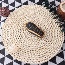Fashion New Soft TPU Car Key Case Protect Cover 4 Button For BYD Qin Plusdmi Atto 3 Han EV Dolphin Durable Car Accessories