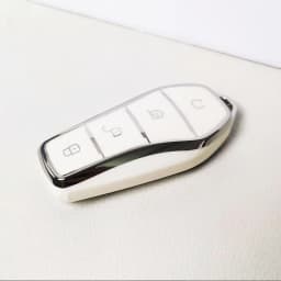 Fashion New Soft TPU Car Key Case Protect Cover 4 Button For BYD Qin Plusdmi Atto 3 Han EV Dolphin Durable Car Accessories