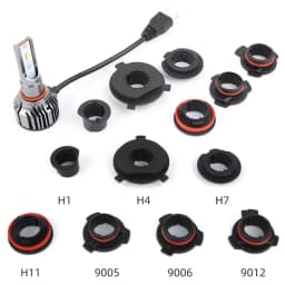 1Pcs Car LED Headlight Bulb Base Adapter Socket Holder 9006-HB4/9005-HB3/H11/H7/H4/H3/H1 Head Lamp Retainer Holder Clips