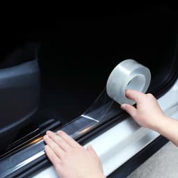 Car Door Anti Scratch Stickers Transparent Protector Nano Tape Auto Trunk Sill Scuff Protector Film Door Edge Protective