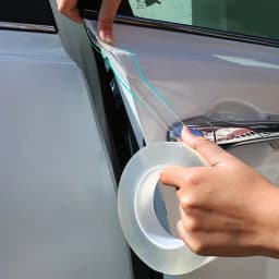 Car Door Anti Scratch Stickers Transparent Protector Nano Tape Auto Trunk Sill Scuff Protector Film Door Edge Protective