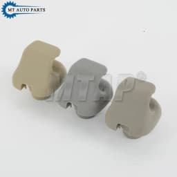 MTAP Aftermarket Car Sunvisor Holder Clips Sun Visor Fastener For HONDA CIVIC FA1 FD1 FD2 2006-2011 Beige Ivory Gray Color
