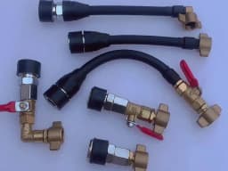 Truck Air Intake Pipe Storage Cylinder Valve Connector Gas Tank Set with Adjusting Switch