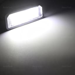 2pcs LED License Number Plate Light Lamp For VW Passat B6 CC Eos Golf 4 5 6 7 MK7 Polo Superb Seat Leon Altea Car Lamp