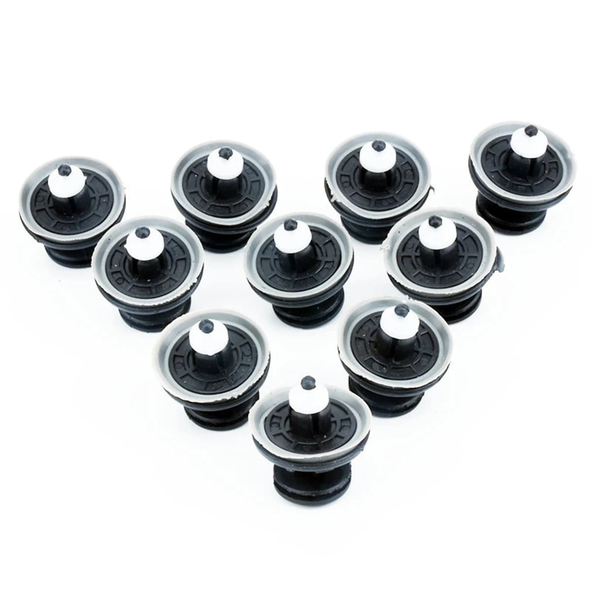Car Interior Door Trim Panel Card Clips 6Q0868243 For VW Volkswagen Audi Touran Tiguan Golf Passat Polo Plastic Rivet Fastener