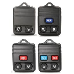Jingyuqin 2/3/4Buttons Remote Key Shell Case Fob Cover For Ford Focus Complete Escape Mustang Explorer Lincoln Town Sport