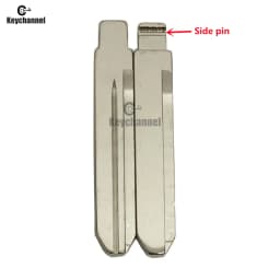 10pcs/lot Car Flip Key Blade TOY47 Center Side Pin Key Blank for Toyota Flip Remote for KEYDIY KD VVDI Xhorse JMD Locksmith Tool