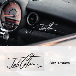 For Mini Sticker JCW Stickers Mini Cooper Accessories F56 R55 R56 R60 R61 F54 F55 F56 F60 Mini Cooper Sticker Countryman