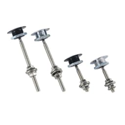 Universal 32mm/1.25" Push Button Billet Hood Pins Lock Clip Kit Engine Bonnets Lock Aluminum Car Quick Latch