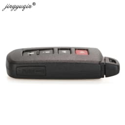Jinyuqin 2/3/4 Buttons Remote Key Shell Case for Toyota Avalon Camry RAV4 Corolla Highlander Smart Car Key Housing Fob