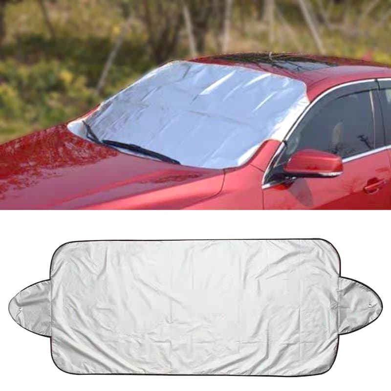 1Pc Car Windshield Protector Anti-Falling Leaves Sun Shade Dust Frost Freezing Snow Windshield Cover Car Exterior Accessories