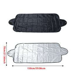1Pc Car Windshield Protector Anti-Falling Leaves Sun Shade Dust Frost Freezing Snow Windshield Cover Car Exterior Accessories