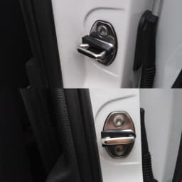 Door Lock Sound Deadener Damper Soundproofing Quiet Buffer For VW Polo Sedan Bora Caddy Golf Jetta Multivan Passat Tiguan