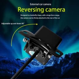 Car Mounted Camera Auto Backup Monitor 1080P Rear View HD Wide-Angle Night Vision Blind Spot Image Reverse CCD Waterproof Camera