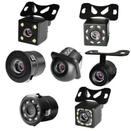 Car Mounted Camera Auto Backup Monitor 1080P Rear View HD Wide-Angle Night Vision Blind Spot Image Reverse CCD Waterproof Camera