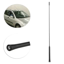 1pc 55cm Vehicle Black Antenna Plastic Mast Roof AM Or FM Car Stereo Radio For Ford Focus 2000-2007 Exterior Parts 21.5inch