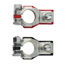 2Pcs Automotive Battery Terminal Wire Cable Clamp Quick Release Connector Clamp Clip Connector For Car Caravan Boat 12V 24V