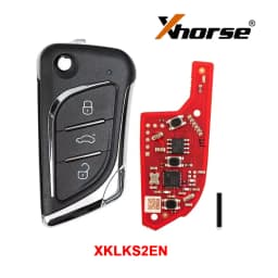 5Pcs Xhorse VVDI2 Wire Remote XKB501EN/XKB508EN/XKKF02EN For VVDI Key Tool Automotive Key Cloner Car Remote Programmer Max Pro