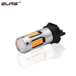 2pcs PW24W PWY24W Led Turn Signal Lamp 4014 30smd DRL Daytime Running Lights CANBUS Car LED Fog Lamp White Red Amber Blue