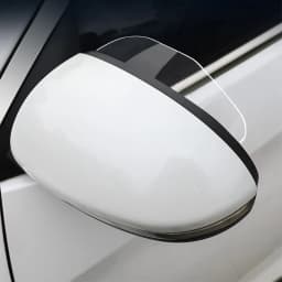 BLALION 2PCS Car Rearview Mirror Rain Eyebrow Rain Shield Universal Rearview Snow Sun Visor Rain Cover Safe Driving Accessories