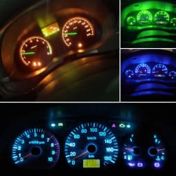 10Pcs T3 T4.2 T4.7 Led Bulb Canbus Super Bright Car Interior Lights Dashboard warming indicator Wedge Auto Instrument Lamp 12V