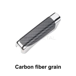 SEAMETAL Car Hand Brake Cover Handbrake Grips Protection Cover Carbon Fiber Parking Brake Decoration Shell Interior Accessories