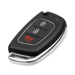 KEYYOU 3 Button Filp Car Remote Key Case For Hyundai HB20 IX35 I45 SANTA FE Accent I40 I20 HY15/HY20/TOY40 Uncut Blade Key shell
