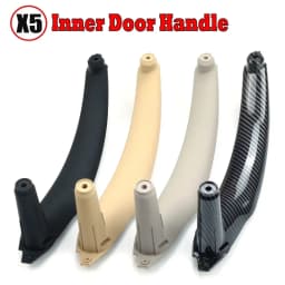 Interior Left Right Passenger Door Pull Handle Inside Cover Panel Trim Replacement For BMW X5 X6 E70 E71 E72 2007-2013