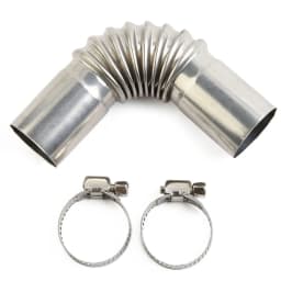 Hot Sale Exhaust Pipe Tube Elbow Connector For Eberspacher For Webasto Diesel Heater 24mm Exhaust Pipe Tube Elbow Connector