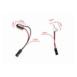 Car Interior Ceiling LED Light Panel 6000K White COB LED Light Panel With Light Adapter For Car Interior Ceiling 16/24/36/48 LED