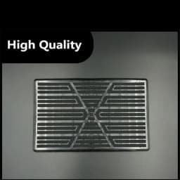 Car Carpet Plate Floor Pad Heel Foot Mat Pedal Patch Black PVC Waterproof Auto Anti-skid Pad Universal Interior Accessories