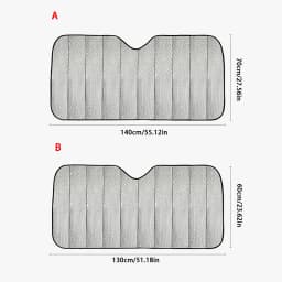 Car Front Window Sunshade UV Protection Shade Sun Protector Windshield Visor Cover Auto Curtain Sunshade Access(folded shipping)